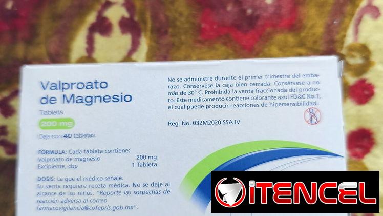 Valproato de Magnesio 200mg