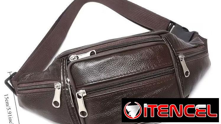 👜 Riñonera de Vinyl Multifuncional – Compacta y Resistente 👜