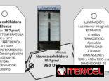 Nevera exhibidora 19.7 pies³