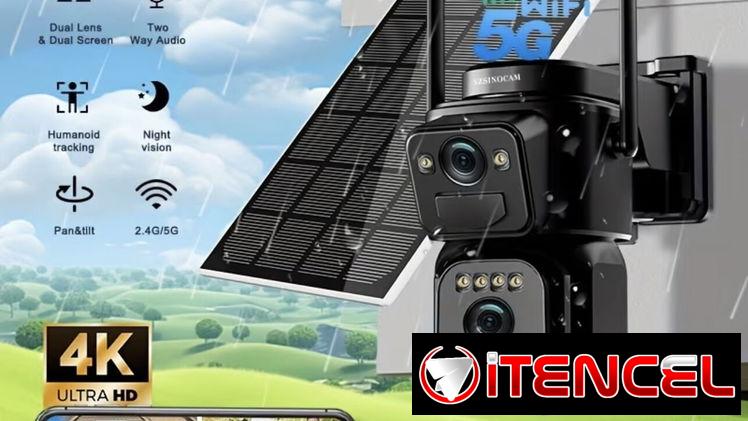Cámara de seguridad solar