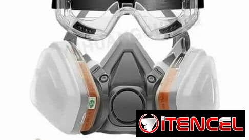 Máscara de pintar con filtros de repuestos 👉 35 usd