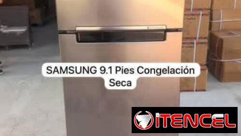 Frio samsung de 9.1 pie inverter de congelación seca, 520 usd