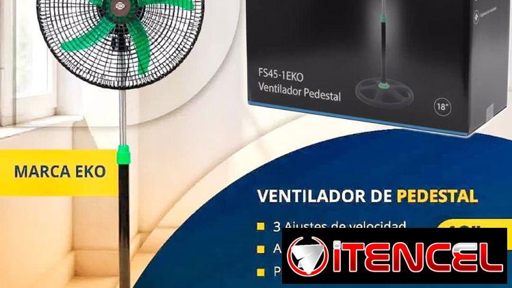 Ventilador de pedestal EKO 18″