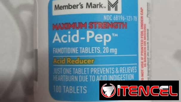 VENDEMOS FAMOTIDINA EN FRASCOS DE 100 TABLETAS