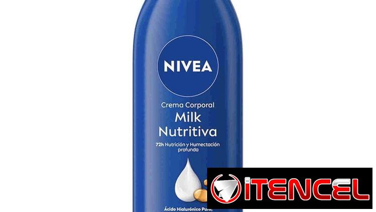 NIVEA CREMA CORPORAL 220ml (Leche y Almendras) Piel seca a Extraseca