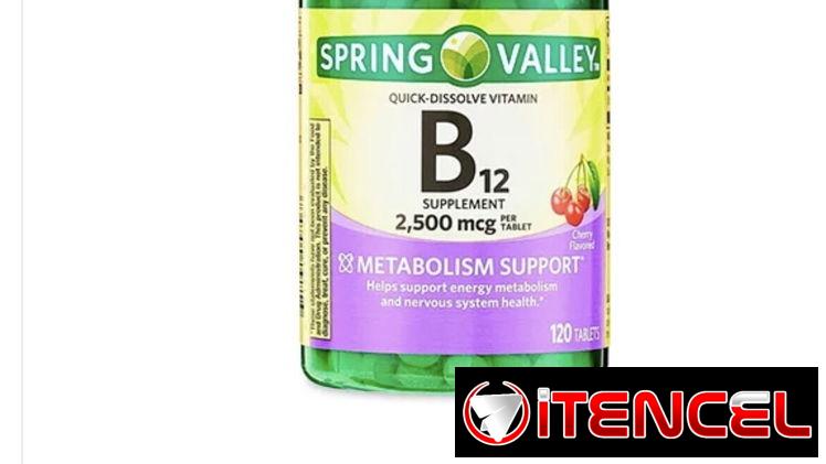 Vitamina B12 120tab 22 usd