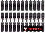 30 Pares de Conector Mc4  Para Panel Solar ,  Macho/Hembra  , ( en el vedado )