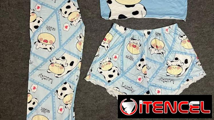 Pijamas de 3 piezas