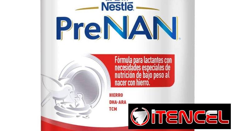 PreNAN para lactantes con bajo peso al nacer, contiene hierro, 400g