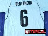 Camisetas de futbol Messi y Ronaldo