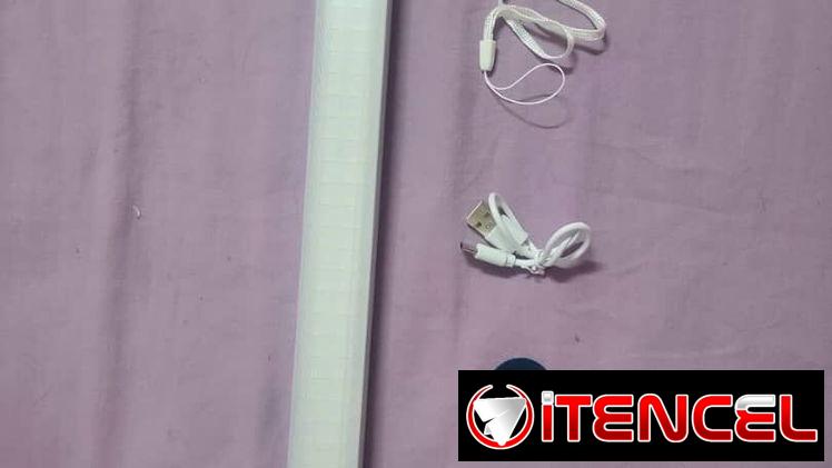 Lámpara LED portátil y recargable (tipo barra o tubo).*(Estlo)