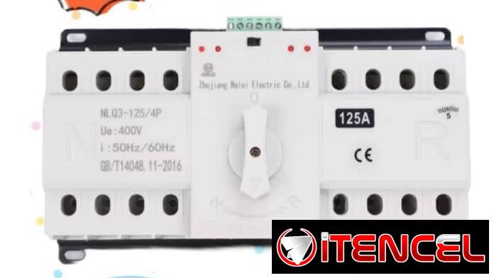 Interruptor de transferencia automatica AP 125A 400V