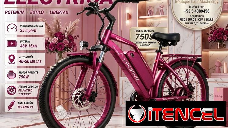 ⚡❤️🔥 Bici-Moto Eléctrica Nuevas en Caja • Distintos modelos• Envío a Domicilio  ❤️⚡ WhatsApp 54389456