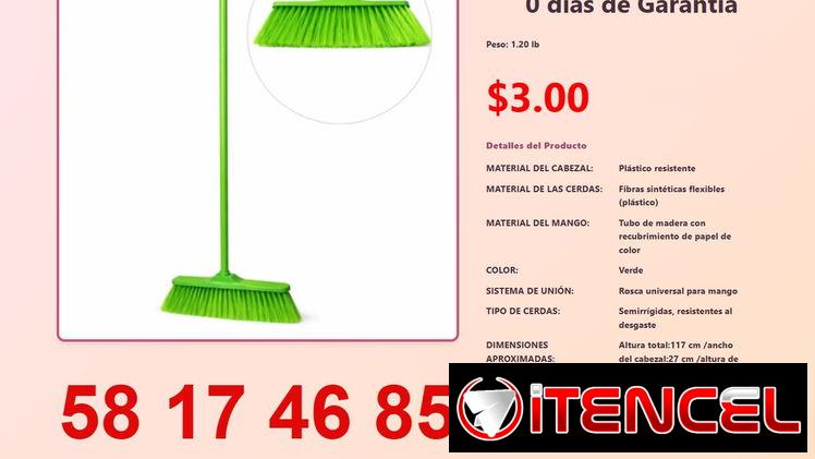 ESCOBA DE LIMPIEZA MULTIUSO