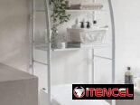 Estante organizador para baño de 3 niveles