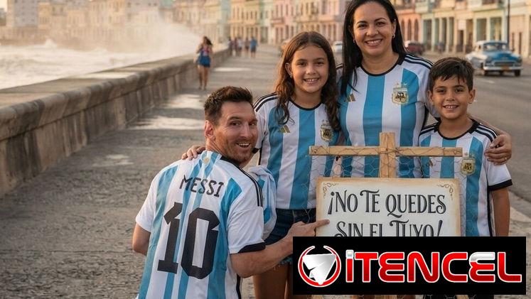 💥 “Viste la camiseta que conquistó el mundo. Sé parte de la leyenda, sé parte de Messi.”