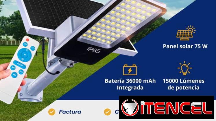 Lámpara solar para alumbrado público