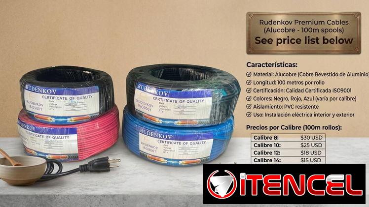 Rollos de cable