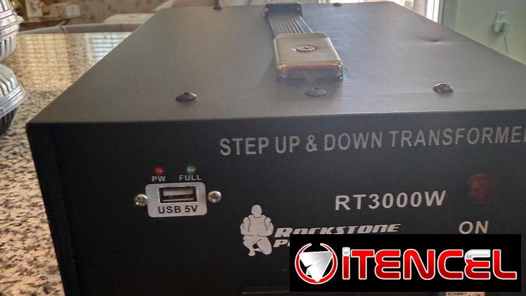 Convertidor de voltaje varias entradas y salida 110v y 220v