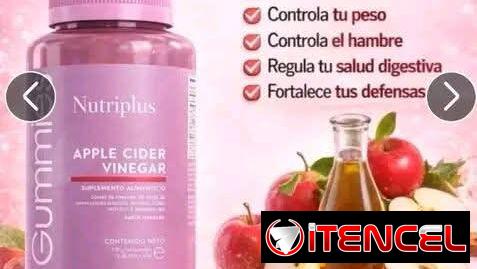 Gomitas de Vinagre de Manzana Nutriplus 🍎 de FARMASI.¡Con un sabor que te encantará!