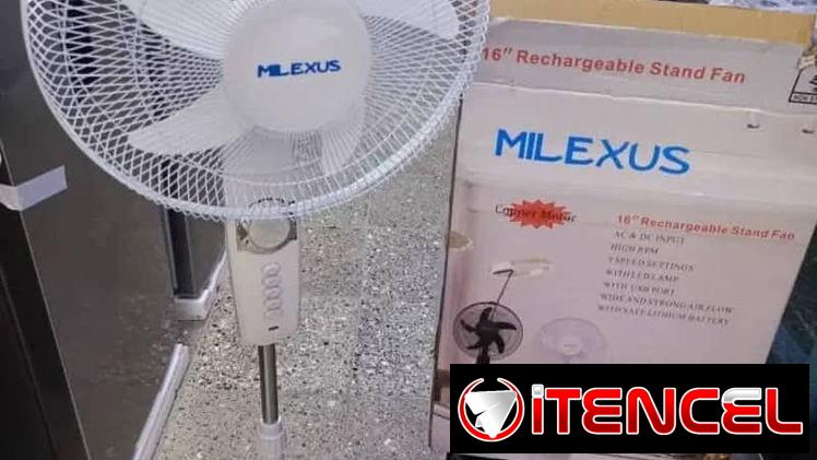 Ventilador recargable
