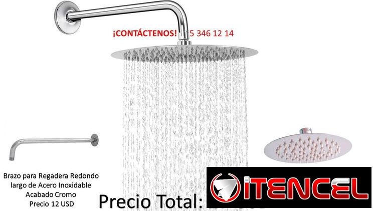 Regaderas de Acero Inoxidable