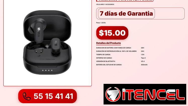 Audífonos TWS AUT214 1HORA VPT-0017