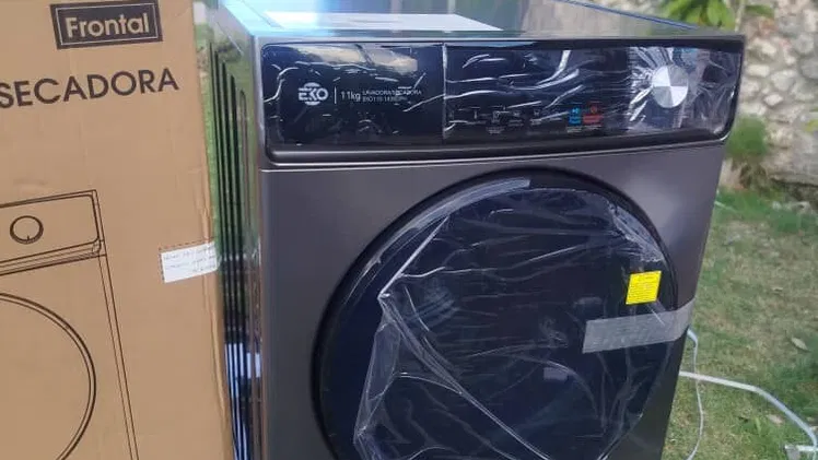 Lavadora de secado al vapor EKO 11kg en 550 usd