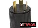 Tomacorriente NEMA TT-30 de 30A ideal para Instalaciones de Plantas eléctricas y Estaciones d Energías