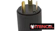 Tomacorriente NEMA TT-30 de 30A ideal para Instalaciones de Plantas eléctricas y Estaciones d Energías