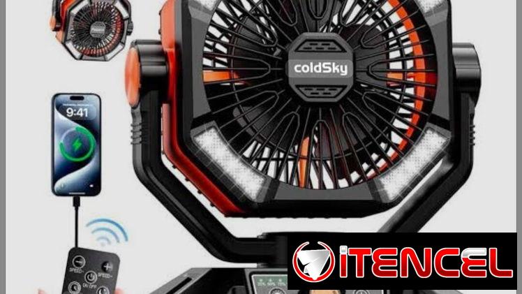 VENTILADOR RECARGABLE COLDSKY
