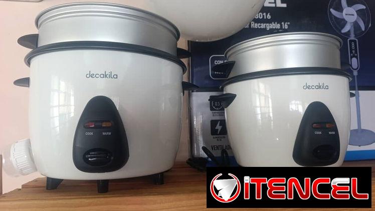 Olla arrocera con vaporera