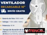 Ventilador Recargable