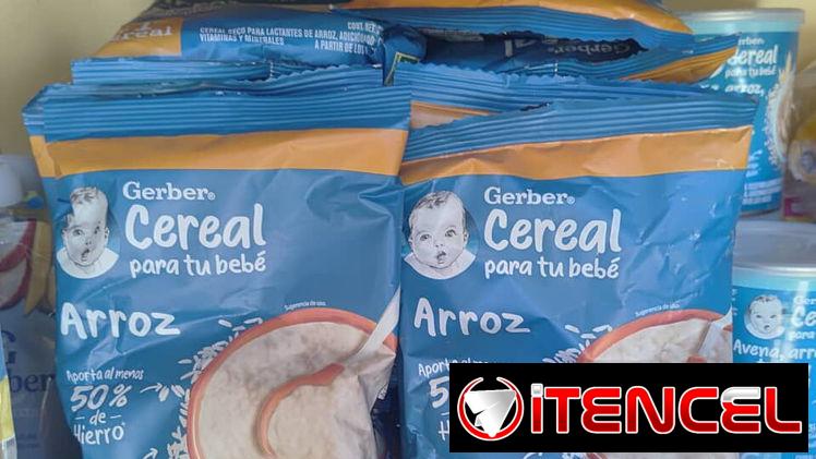 Cereales secos para bebés