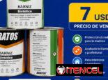 Barniz Sintético Kratos 0.8 lts. Color Verde, Naranja