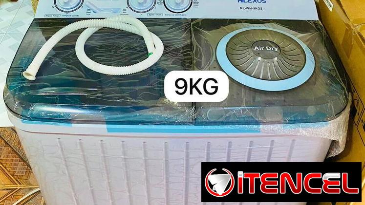 Lavadora Semiautomática de 9 kg Milexus en 190 USD con factura garantía y mensajería incluída en municipios céntricos de