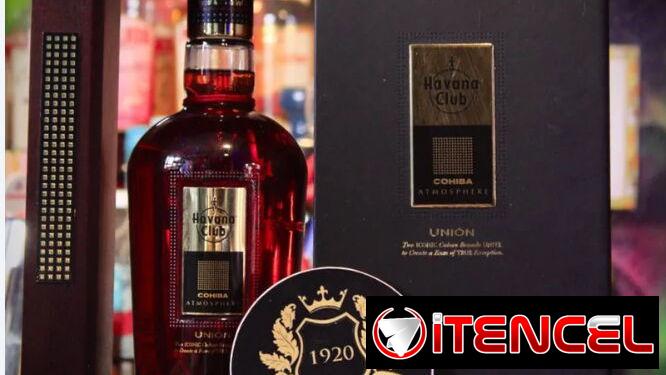 Botella de ron Habana CLub Union