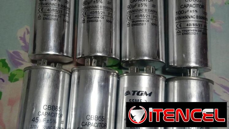 Capacitores nuevo de arranque y de marcha de 1.5 mf hasta 1200 mf no dude en preguntar