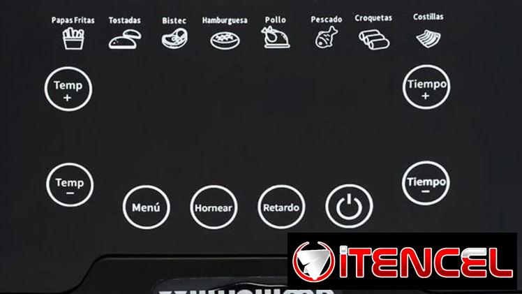 Freidora Eléctrica Inteligente Wynwood Vega de Panel Táctil potencia 1200W Precio 85 USD Transporte Inlcuido Factura