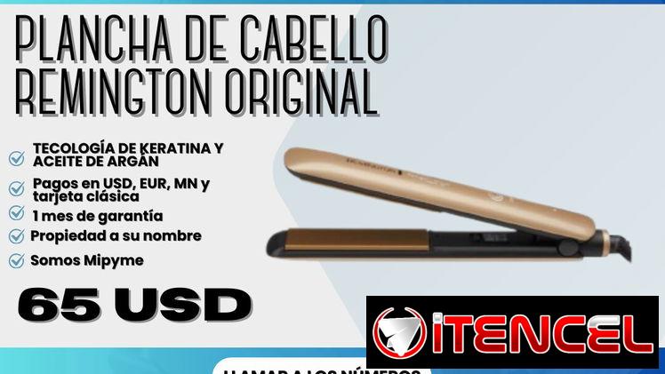 💇🏼‍♀️ PLANCHA DE PELO  🔴 REMINGTON ORIGINAL  💲65 USD