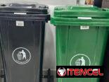 ‼️Cestos de basura / Tanques de basura resistentes con tapa y ruedas Entrega GRATIS‼️