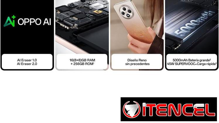 Oppo Reno 12F | Procesador Mediatek Dimensity | Memoria RAM 12GB | Almacenamiento 256GB | Con… | videojuegoshabana.com