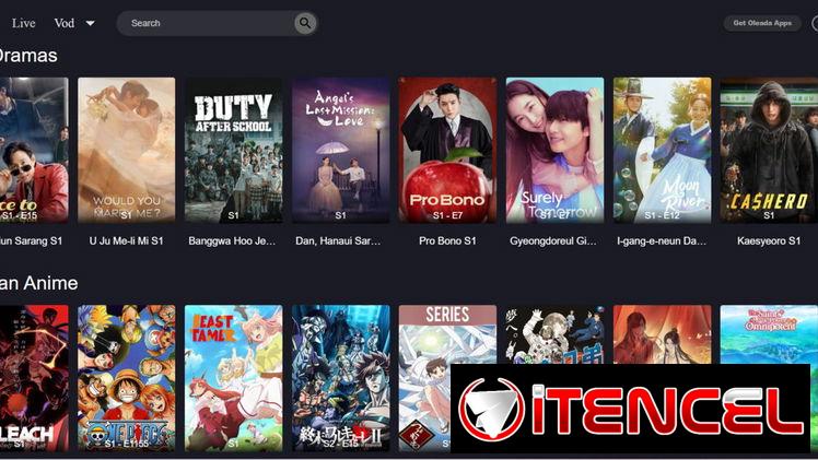 OLEADATV Películas, Series, Novelas, Anime y Animados. TV en Vivo: +1400 Canales (Deportes , Noticias,Eventos Exclusivos