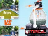Filtro de Arena para Piscina XtremepowerUS 19″ con Bomba de 1.5 HP