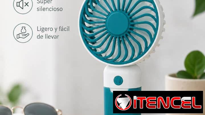 Ventilador de mano RECARGABLE