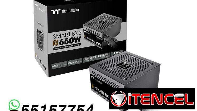 🔌 Fuente de Poder Thermaltake Smart BX3 – 650W  ▌ Potencia confiable y eficiente para tu PC