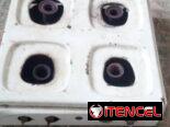 Cocina de gas de 4 hornilla