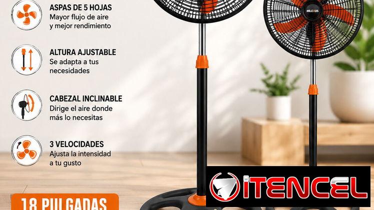 Ventilador de Pedestal Milexus 18”