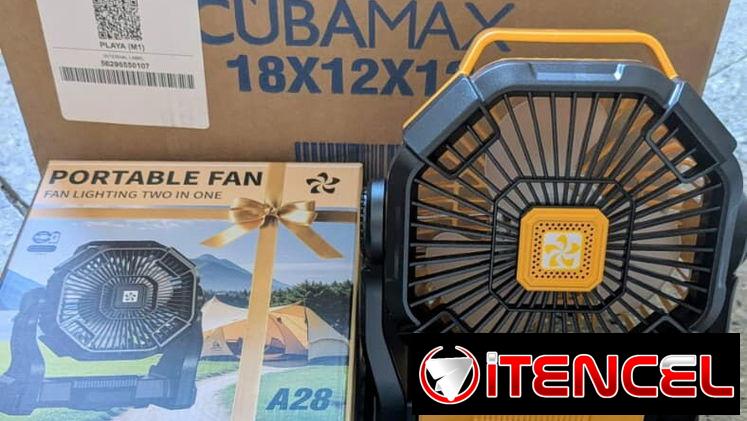 Ventiladores recargable modelo A28