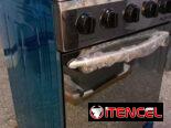 Cocinas de gas con horno de 4, 6 quemadores